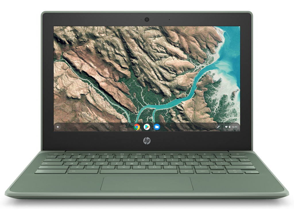 HP Chromebook 11 G8 EE Intel® Celeron® N4120 29,5 cm (11.6") HD 8 GB LPDDR4-SDRAM 32 GB eMMC Wi-Fi 5 (802.11ac) ChromeOS Grøn