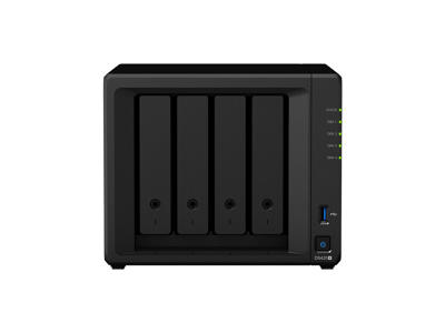 Synology DiskStation DS420+ NAS & lagringsserver Desktop Intel® Celeron® J4025 2 GB DDR4 0 TB Sort