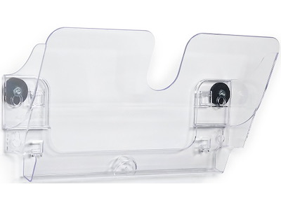 Brochureholder, 1 fag, A4, Tværformat, Transparent, Magnetisk, Durable FLEXIPLUS 1