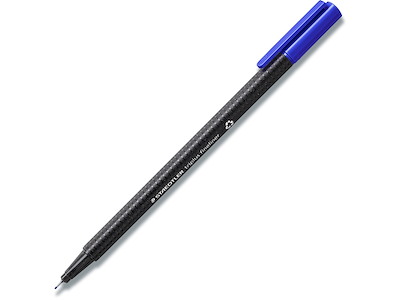 Fineliner, Blå, 0.3 mm, 1 stk, Staedtler Triplus 334