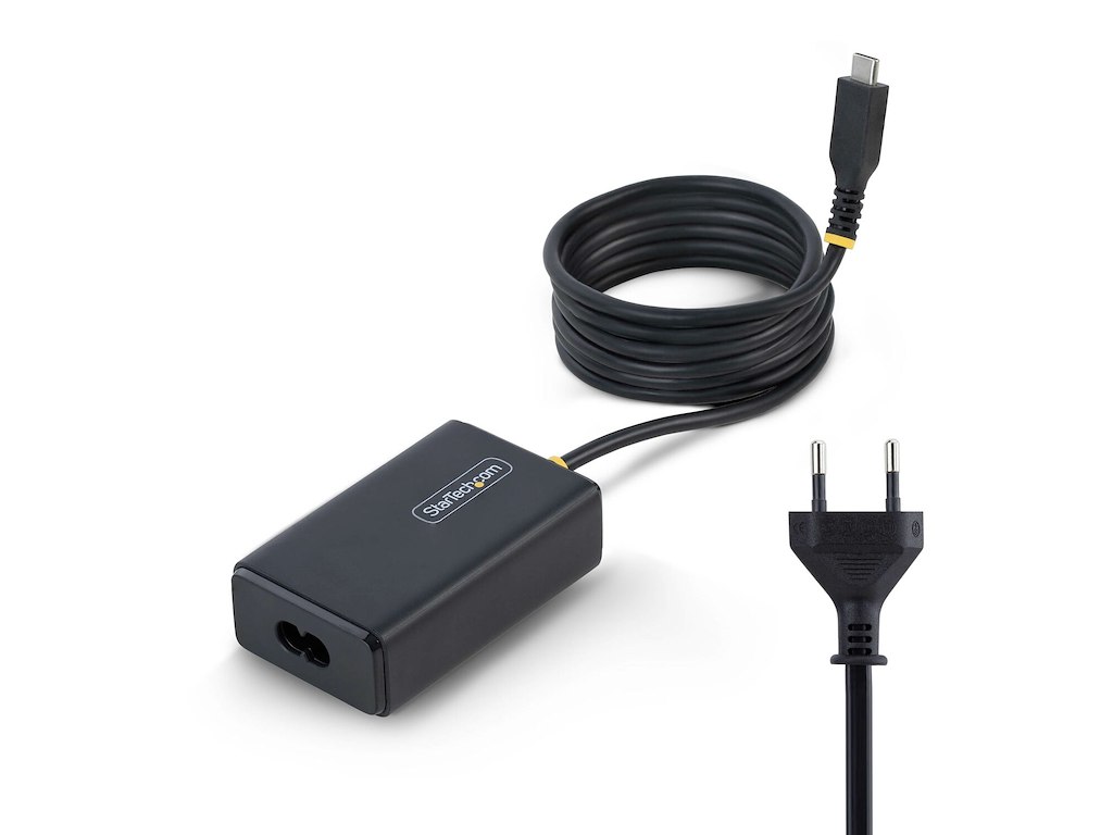 StarTech.com 165LE-USB-C-CHARGER strømadapter og vekselret Indendørs 65 W Sort