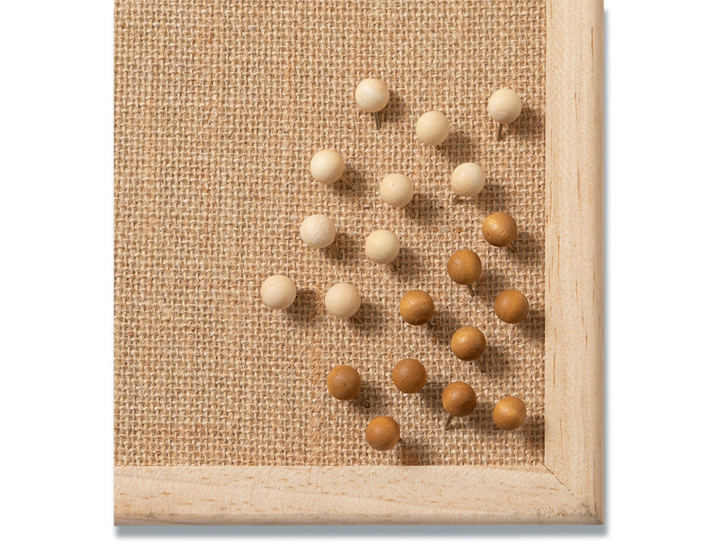 Tegnestifter, Mørkt og lyst træpins, 20 stk, Naga