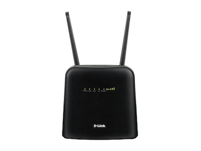 D-Link DWR-960 trådløs router Gigabit Ethernet Dual-band (2,4 GHz / 5 GHz) 4G Sort