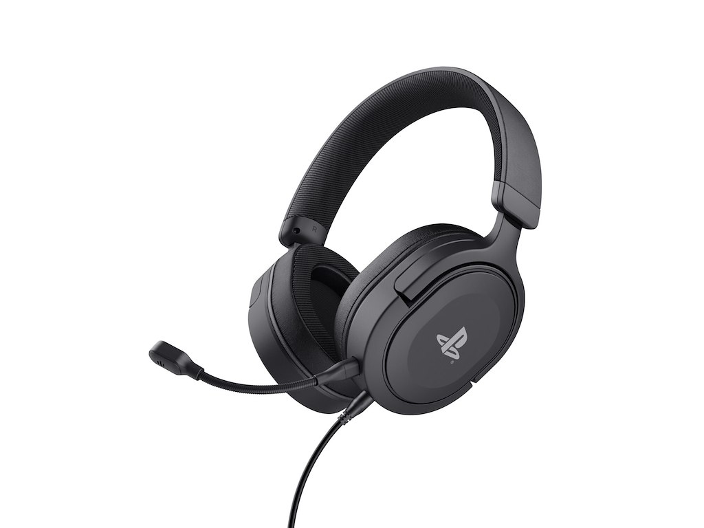 Trust GXT 498 Forta Headset Ledningsført Spil Sort