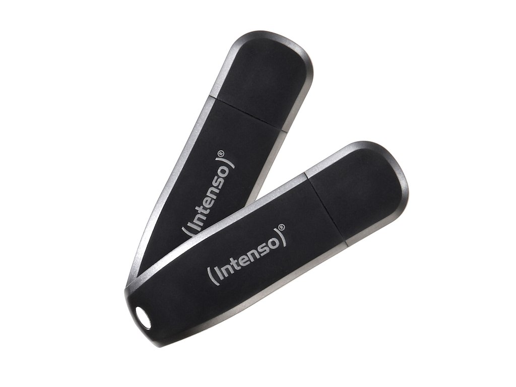 Intenso 3533494 USB-nøgle 64 GB USB Type-A 3.2 Gen 1 (3.1 Gen 1) Sort