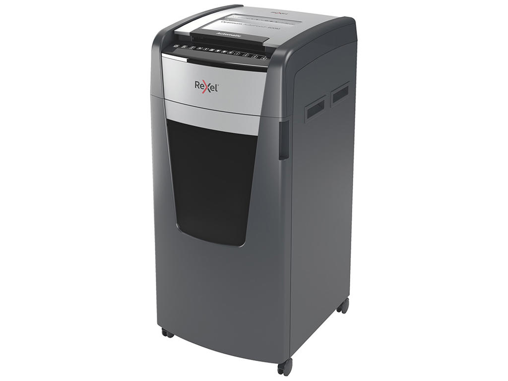 Makuleringsmaskine, Mikro, 600/10 ark, P5, Rexel Optimum AutoFeed+ 600M