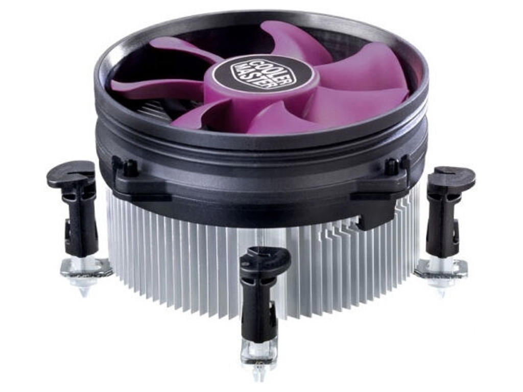 Cooler Master X Dream i117 Processor Køler 9,5 cm Aluminium, Violet