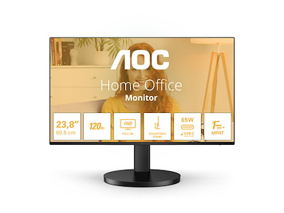 AOC B3 27B3CF2 computerskærm 68,6 cm (27") 1920 x 1080 pixel Fuld HD LED Sort