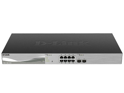 D-Link DXS-1100-10TS netværksswitch Administreret L2 10G Ethernet (100/1000/10000) 1U Sort