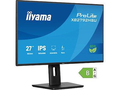 iiyama ProLite XB2792HSU-B1 computerskærm 68,6 cm (27") 1920 x 1080 pixel Fuld HD LED Sort