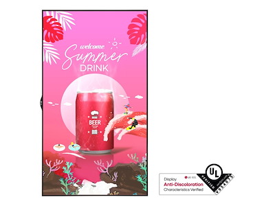 LG 55XS4P-B Digital fladpaneldisplay 139,7 cm (55") Wi-Fi 4000 cd/m² Fuld HD Sort WebOS 24/7