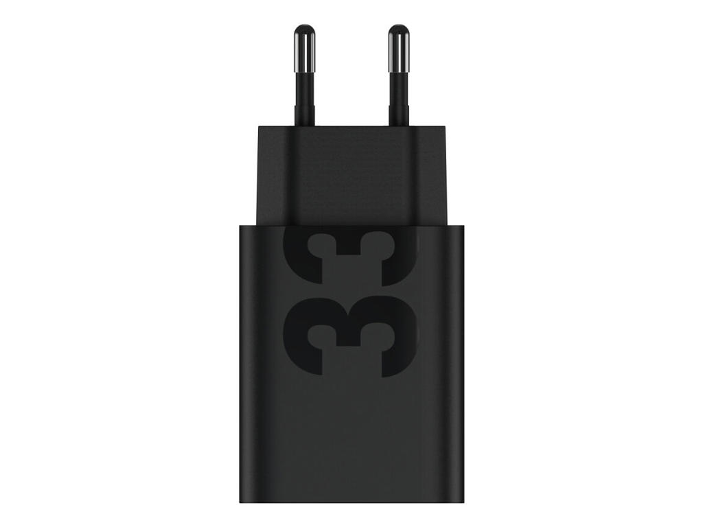 Motorola TurboPower 33W EU Universel Sort Vekselstrøm Hurtig opladning Indendørs