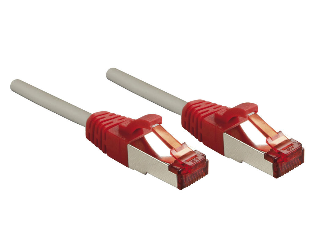 Lindy Rj45/Rj45 Cat6 0.5m netværkskabel Grå 0,5 m S/FTP (S-STP)