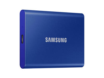 Samsung Portable SSD T7 500 GB USB Type-C 3.2 Gen 2 (3.1 Gen 2) Blå