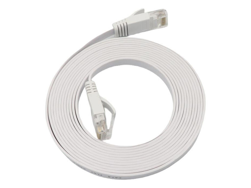 Microconnect V-UTP6A05W-FLAT-LSZH netværkskabel Hvid 5 m Cat6a U/UTP (UTP)