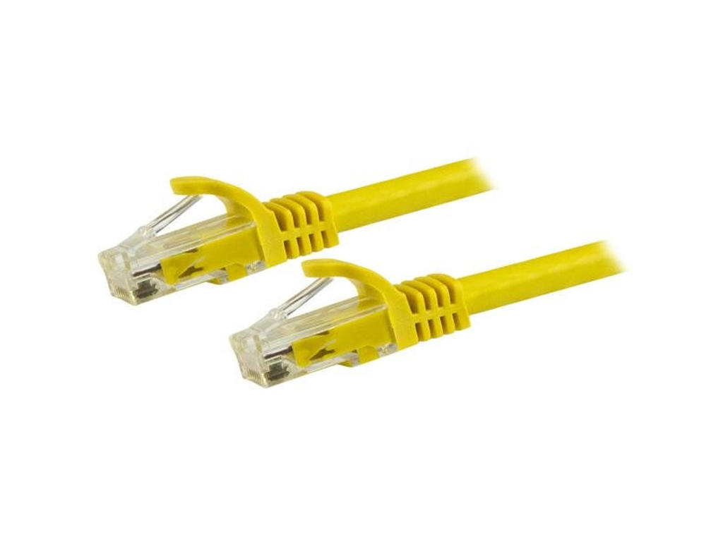 StarTech.com N6PATC15MYL netværkskabel Gul 15 m Cat6 U/UTP (UTP)