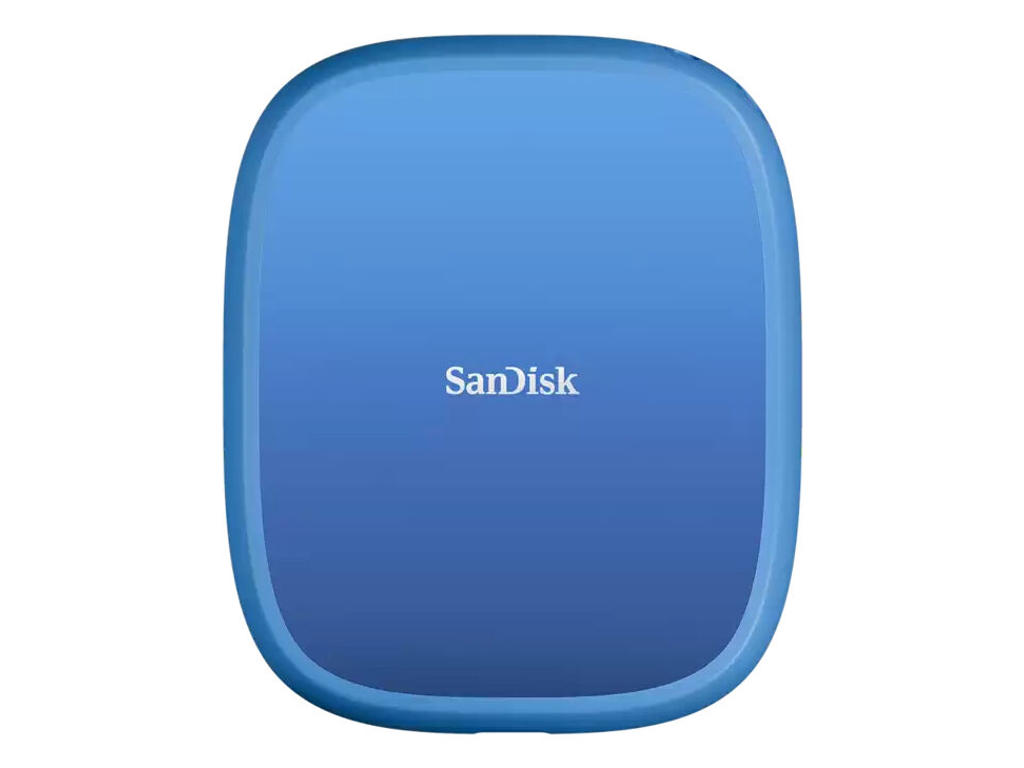 SanDisk SDSSDE62C-2T00-G25 ekstern solid state driver 2 TB USB Type-C 3.2 Gen 2 (3.1 Gen 2) Blå