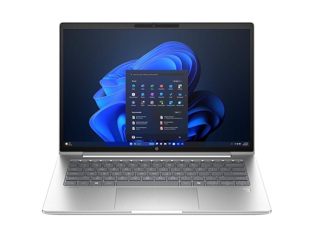 HP ProBook 4 PB4G1ah14 R5-220 14 16GB/512 PC NX AMD Ryzen™ 5 Laptop 35,6 cm (14") WUXGA DDR5-SDRAM 512 GB SSD Wi-Fi 7 (802.11be) Windows 11 Pro AI PC Sølv