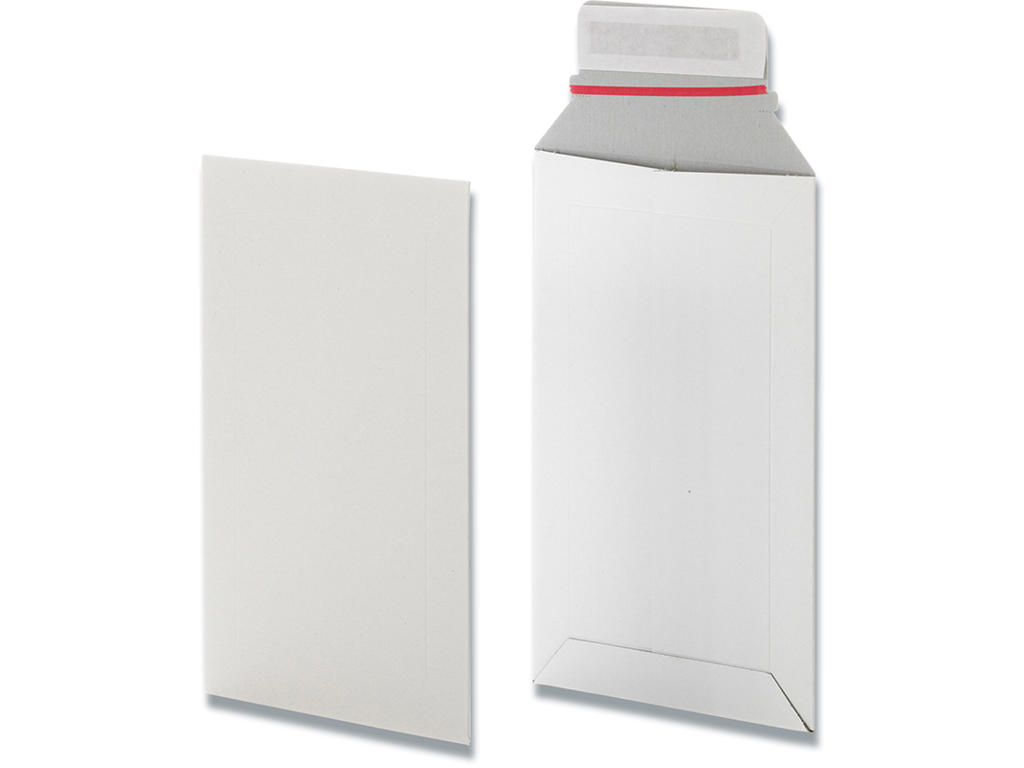 Papkuverter, 238x316 mm, Hvid, 100 stk, ProPac Brief-box A5+