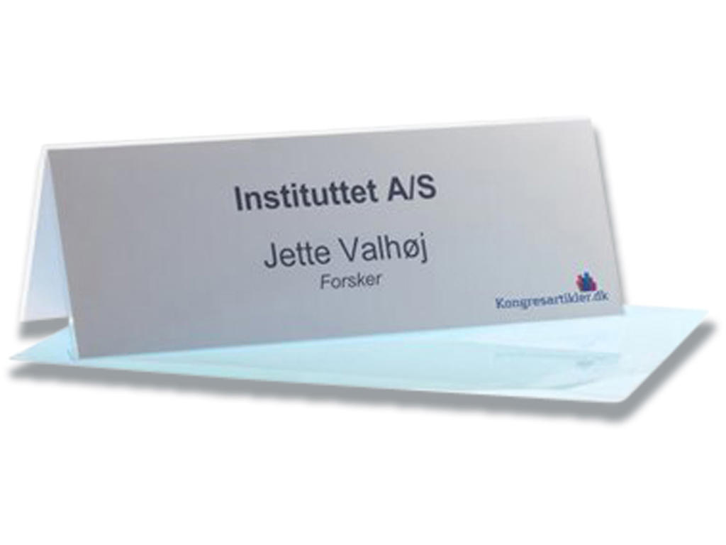 Bordkortholder, 300x105 mm, Uden indstik, 10 stk, Ferco 