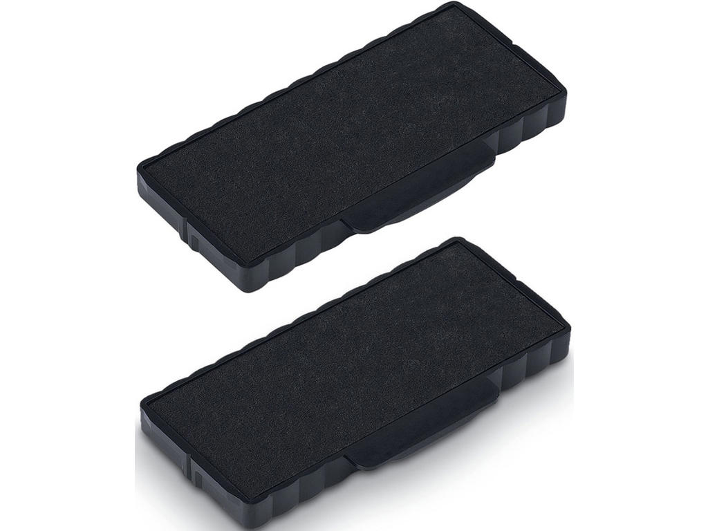 Stempelpude, 2 stk, Sort, 6/55SD, Til Trodat 5205