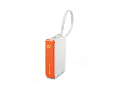 Targus HyperJuice Flex 10K 30W 5000 mAh Hvid, Orange