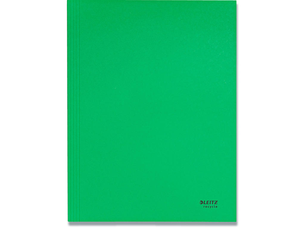 Sagsmappe, 3 klapper, A4, Grøn, Leitz Recycle 