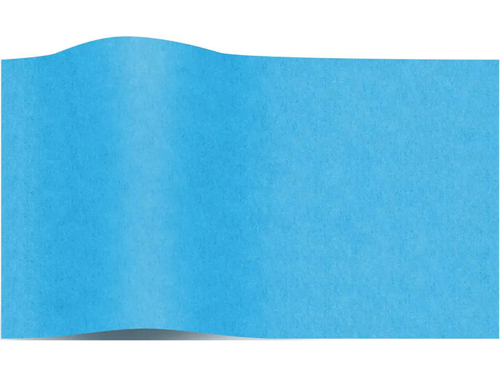 Silkepapir, 50x75 cm, Turkis, 240 ark