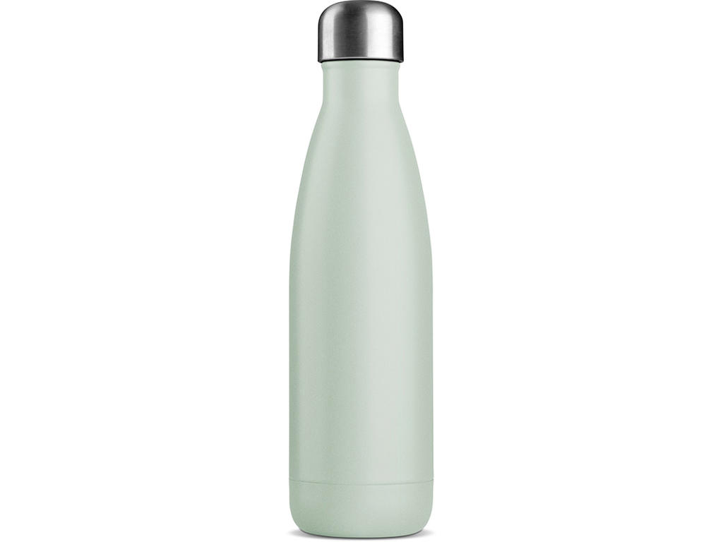 Vandflaske, Thermoeffekt, Matte Be Green, 500 ml, Jobout 