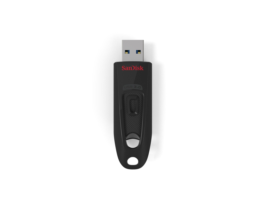 SanDisk Ultra USB-nøgle 64 GB USB Type-A 3.2 Gen 1 (3.1 Gen 1) Sort