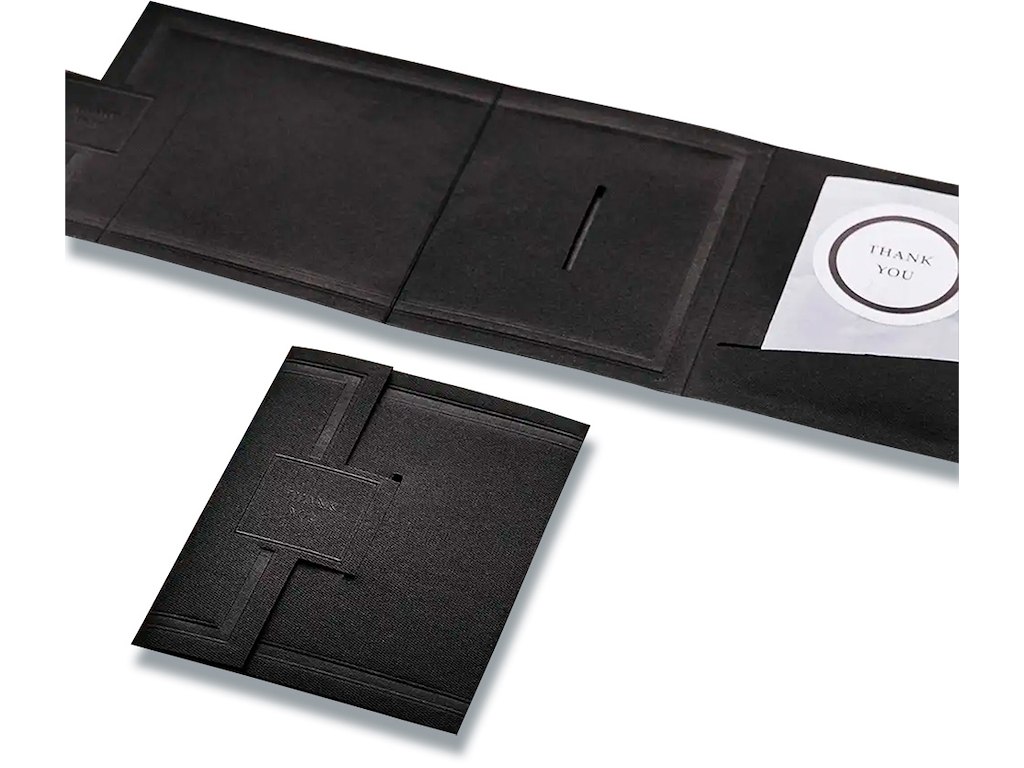 Gavekort, Til kassebon, Uden fortrykte skrivefelter, Sort, 
