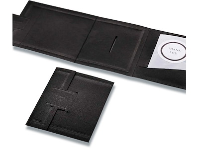 Gavekort, Til kassebon, Uden fortrykte skrivefelter, Sort, 