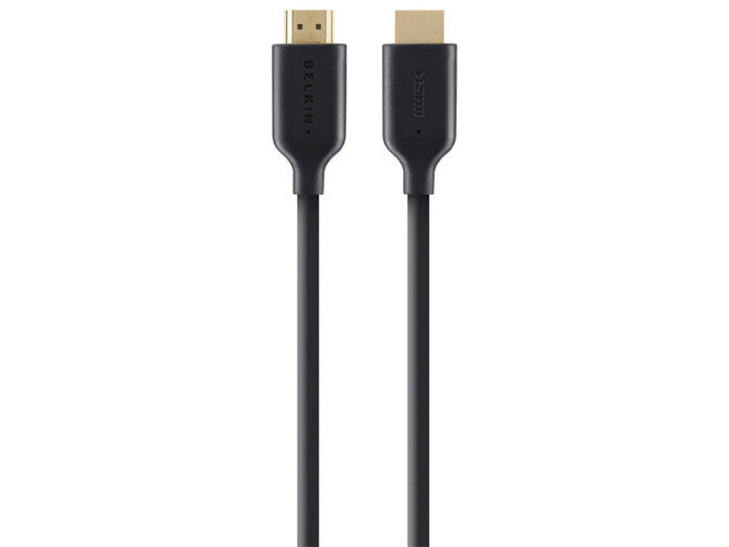 Belkin HDMI - HDMI, 2m HDMI-kabel HDMI Type A (Standard) Sort