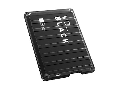 Western Digital WD_BLACK P10 Game Drive ekstern harddisk 2 TB 3.5" USB Type-A 2.0/3.2 Gen 1 (3.1 Gen 1) Sort