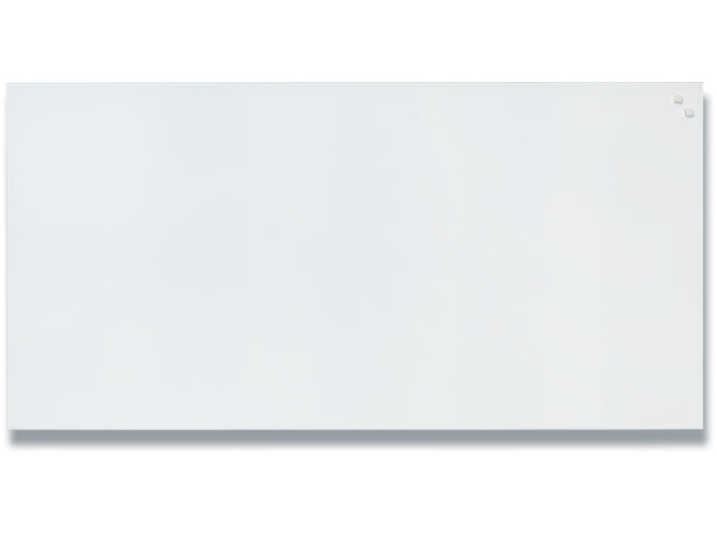 Stænkplade, Magnetisk, 100x50 cm, Hvid, Naga Splashback Pure White