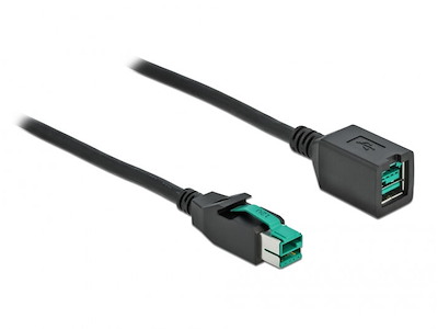 DeLOCK 85983 USB-kabel 4 m Sort
