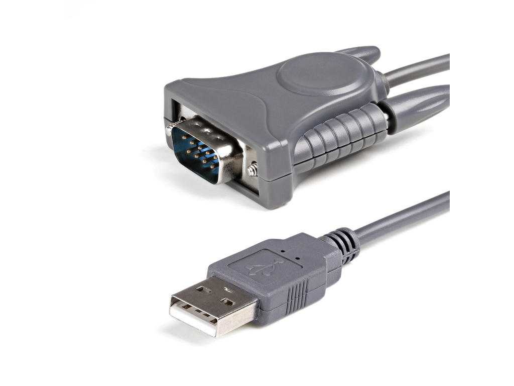 StarTech.com ICUSB232DB25 serielkabel Grå 0,9 m USB Type-A DB-9