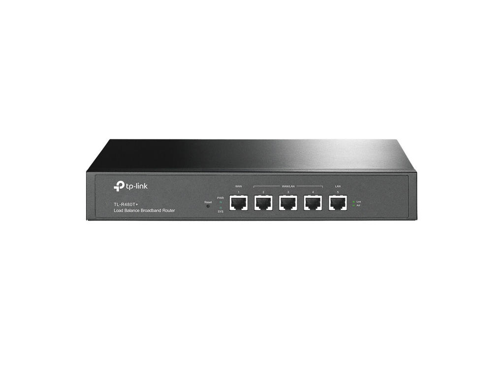 TP-Link TL-R480T+ kabelforbundet router Hurtigt ethernet Sort