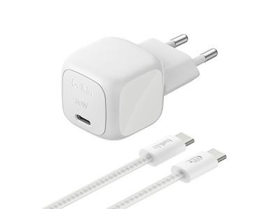 Belkin BoostCharge Laptop Grå Vekselstrøm Hurtig opladning Indendørs