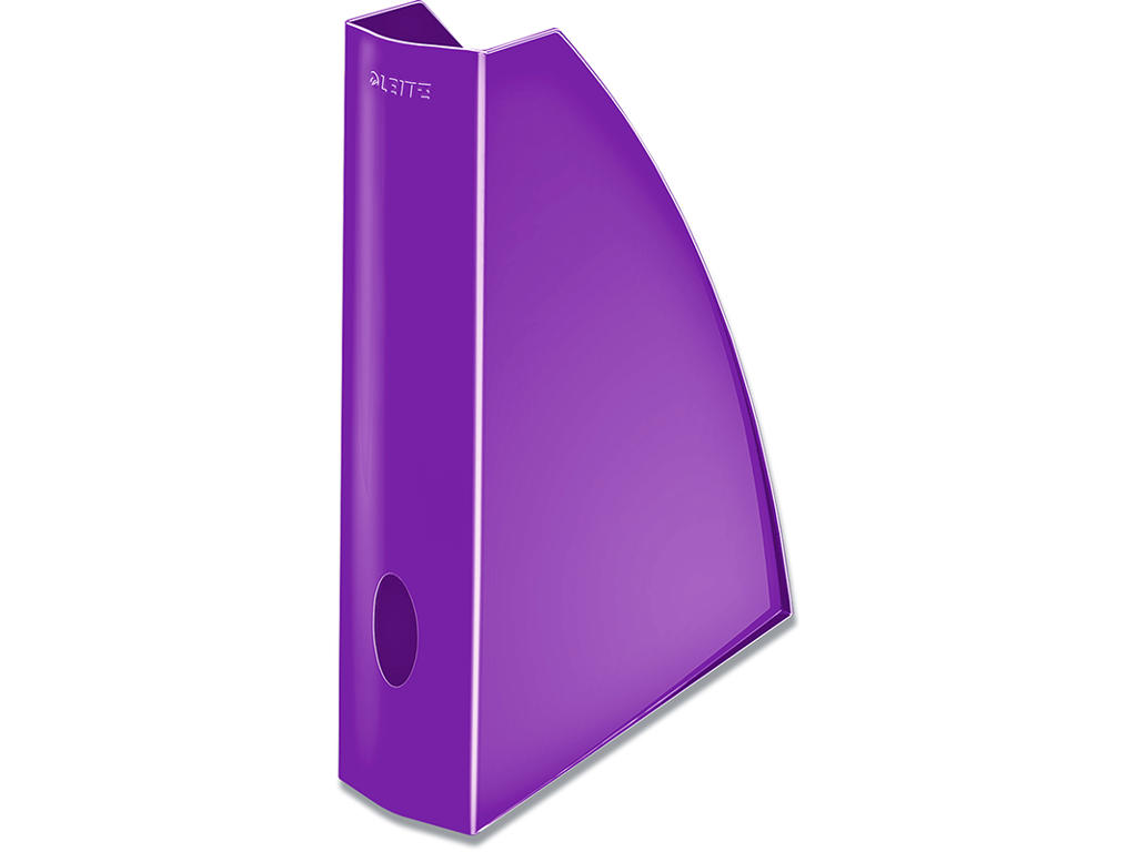 Tidsskriftsamler Leitz Plus WOW lilla