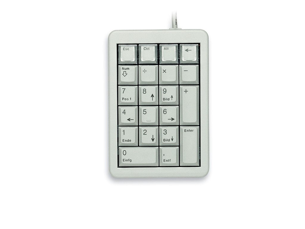 CHERRY G84-4700 numerisk tastatur Laptop/PC USB Grå