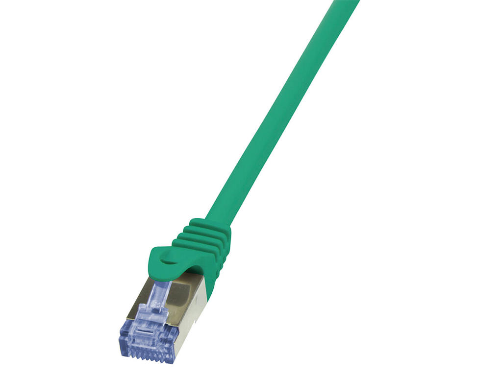 LogiLink 0.5m Cat.6A 10G S/FTP netværkskabel Grøn 0,5 m Cat6a S/FTP (S-STP)