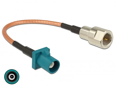 DeLOCK 89834 signalkabel 0,15 m Flerfarvet