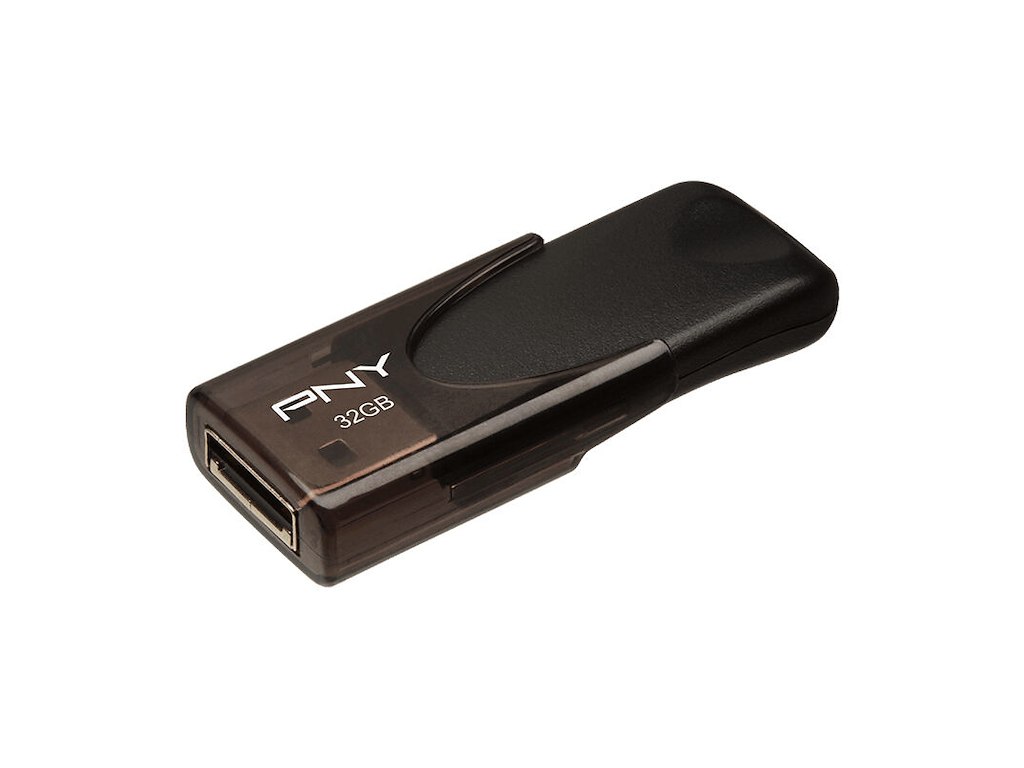 PNY Attaché 4 USB 2.0 USB-nøgle 32 GB USB Type-A Sort
