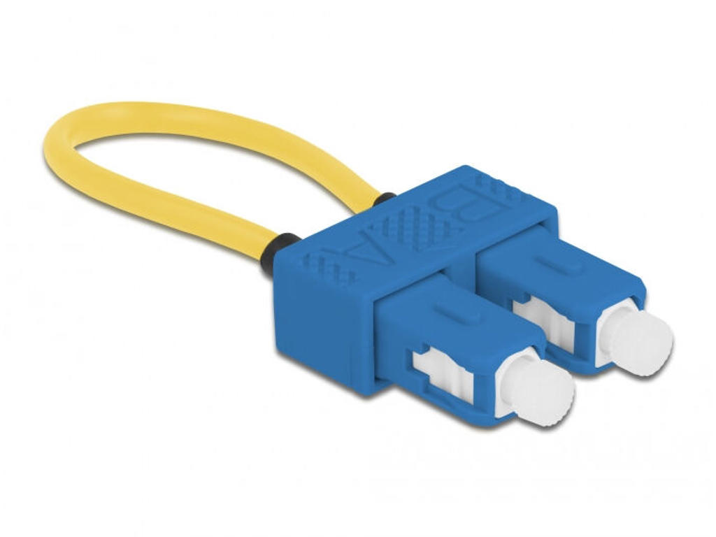 DeLOCK 86920 InfiniBand og fiberoptisk kabel SC Blå