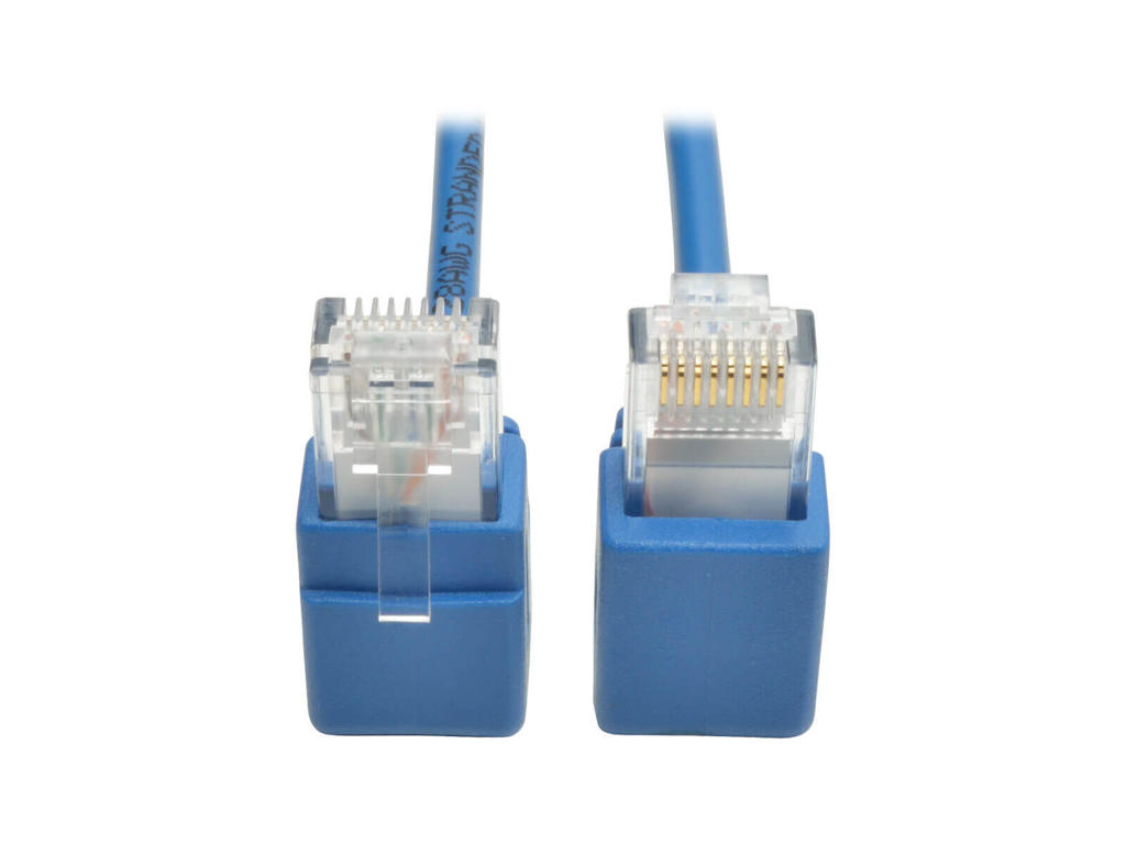 Tripp Lite N201-SR2-BL netværkskabel Blå 0,61 m Cat6 U/UTP (UTP)