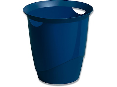 Papirkurv, Blå, 16 liter, Plast, Durable TREND