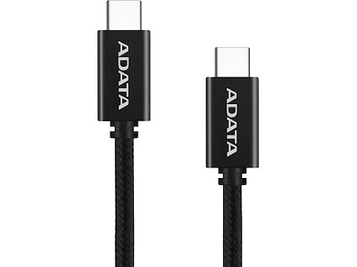 ADATA CACC-100PN-BK USB-kabel USB 2.0 1 m USB C 480 Gbit/sek. Sort