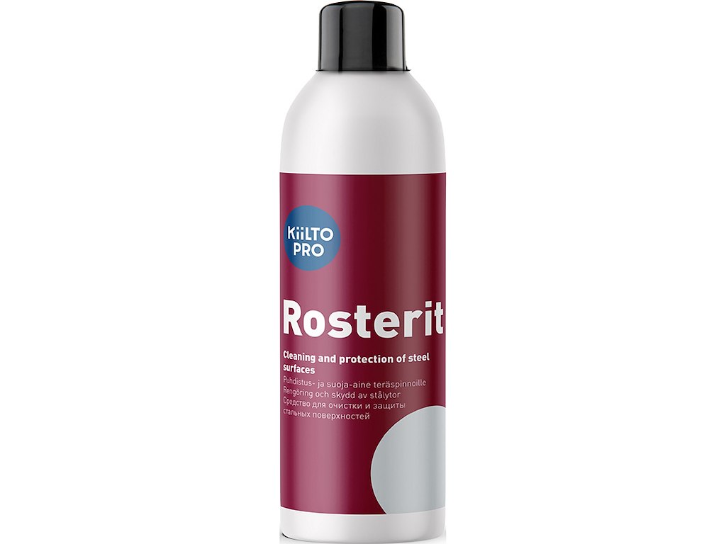 Stålpleje, Uden farve og parfume, Flydende, 400 ml, Kiilto Pro Rosterit