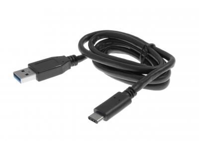 Insmat 133-1022 USB-kabel USB 3.2 Gen 1 (3.1 Gen 1) 1 m USB C USB A Sort